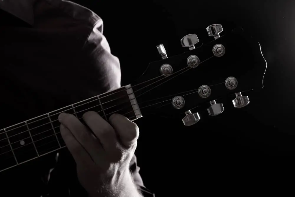 Bild von einer Gitarre