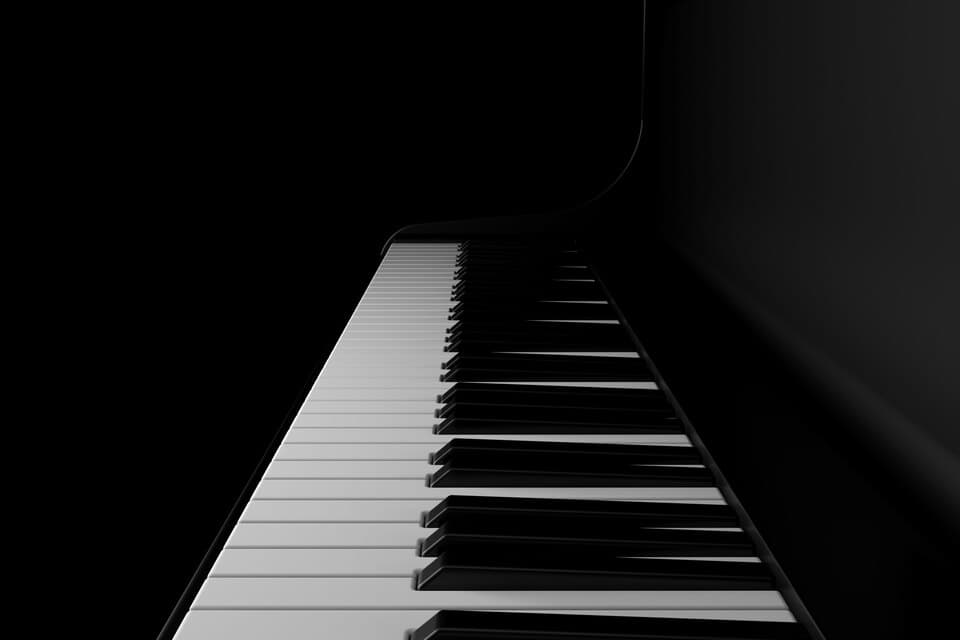 Bild von einem Piano